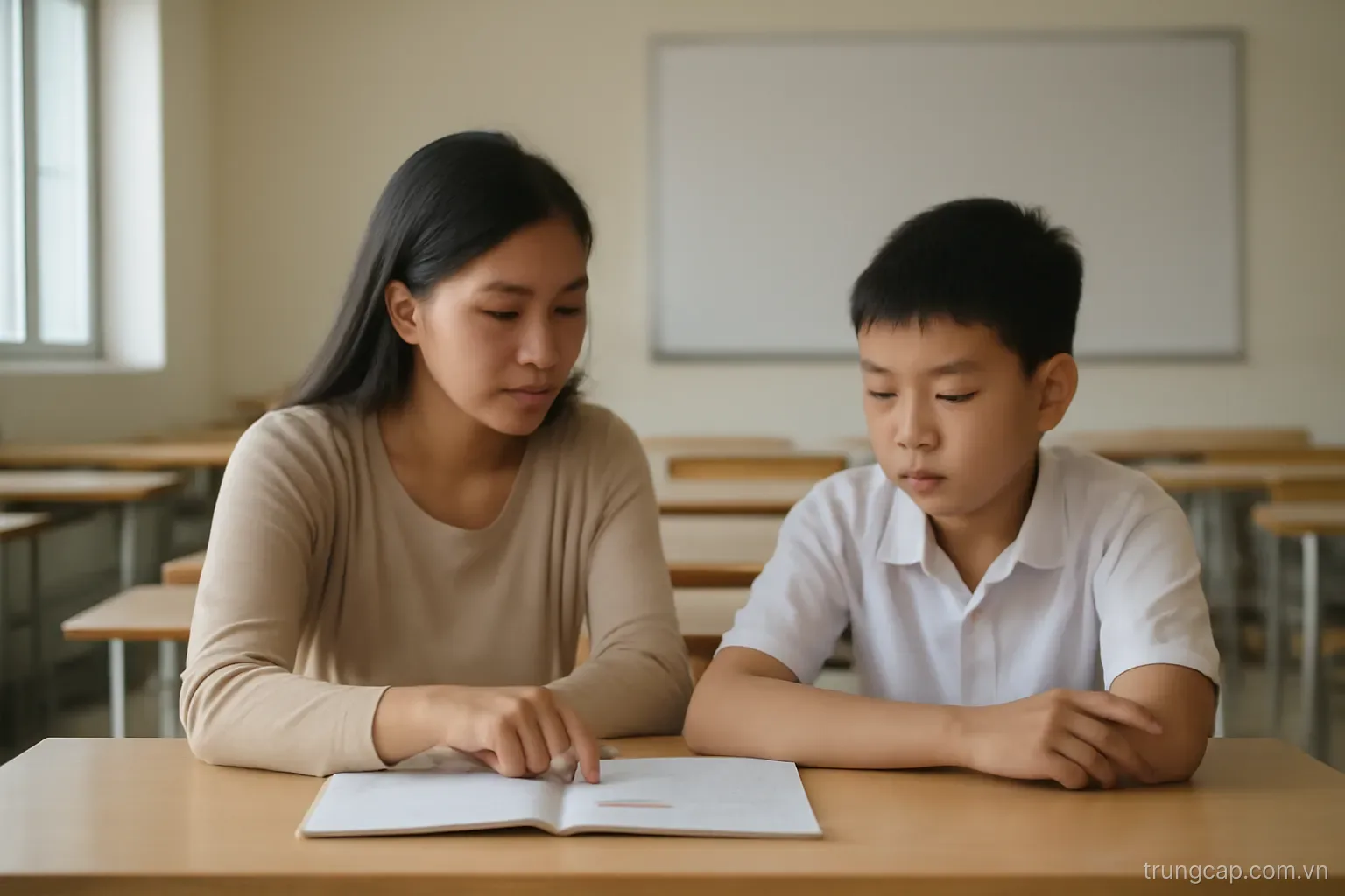 Khi học sinh đuối một phần