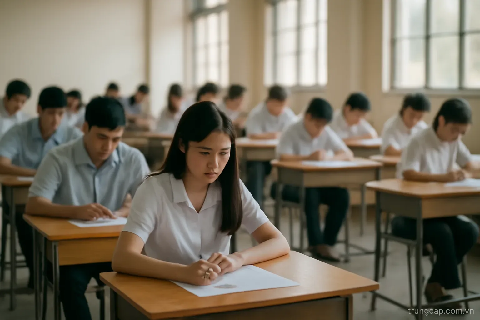 So sánh với việc thi vào lớp 10